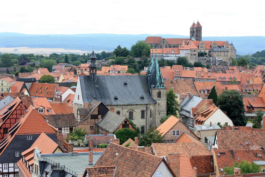 Gruene Insel Appartement Quedlinburg Kamer foto